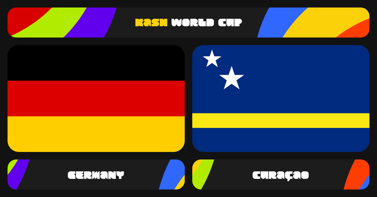 Germany vs Curaçao (Group E)