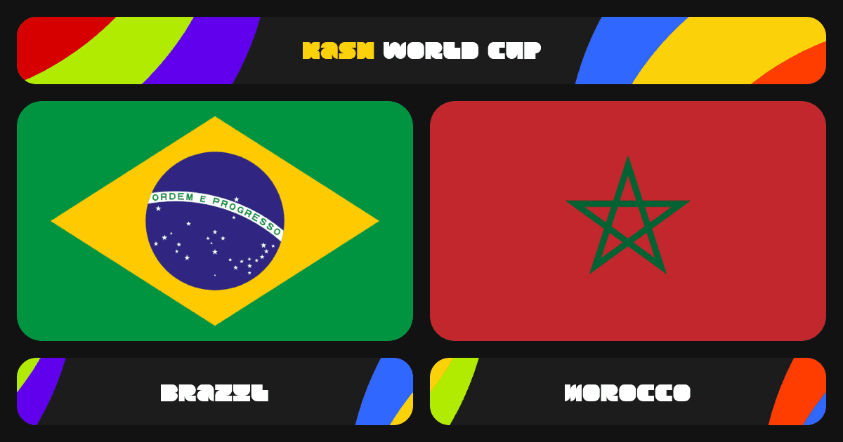 Brazil vs Morocco (Group C)